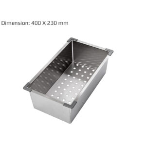 Stainless Steel Perforated Bowl 092032