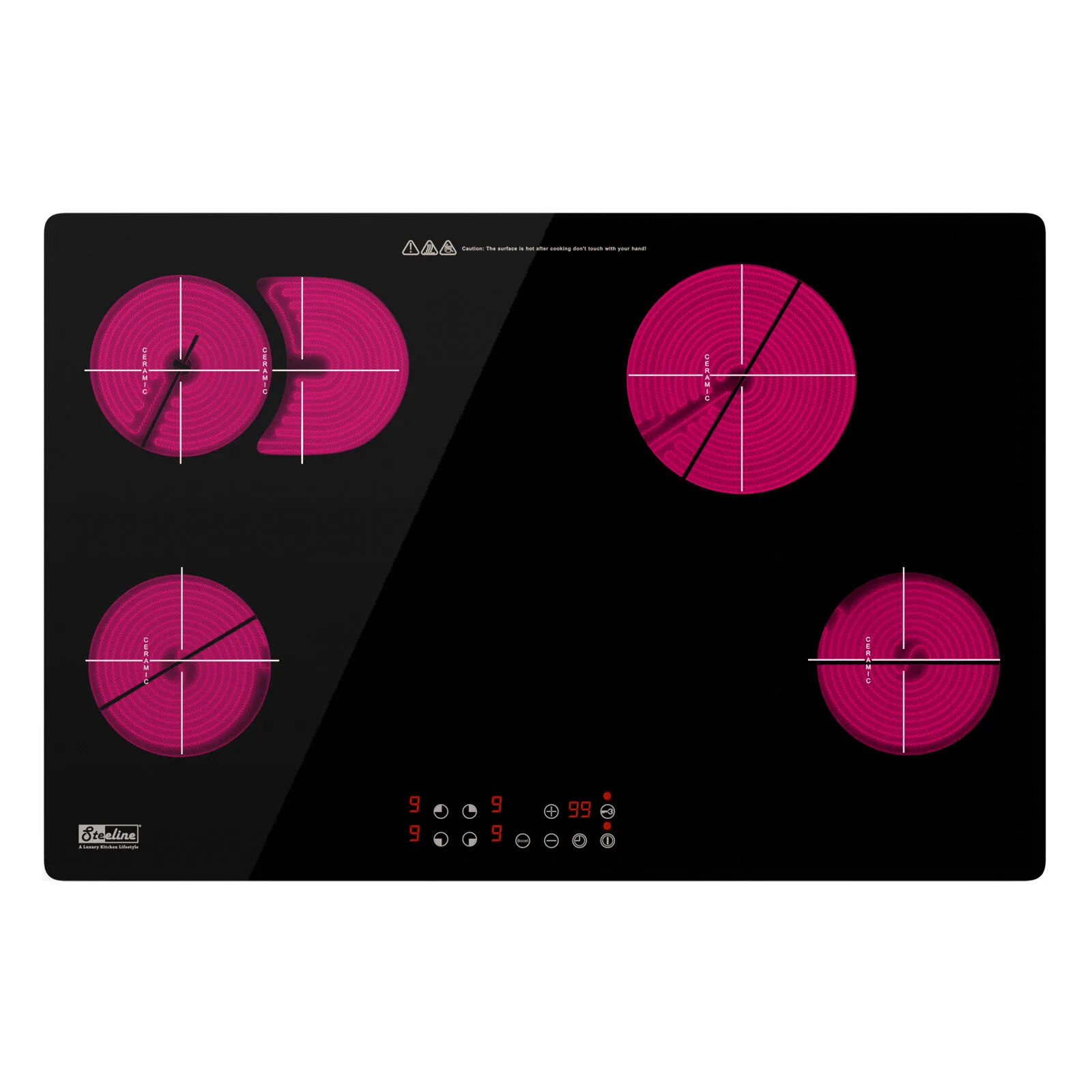 Built-in-Ceramic-Hob-SL78-4003-Flame