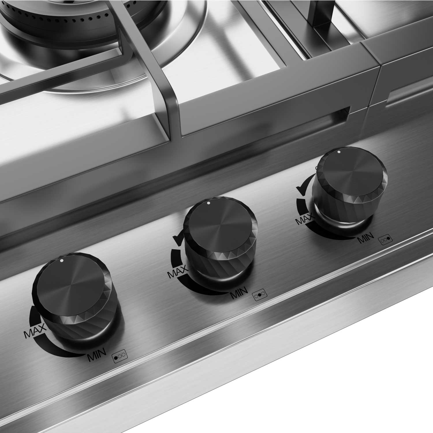 Steeline Built-In Hob SL90-313S - Image 5